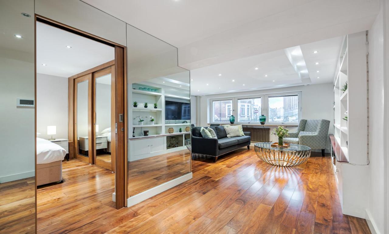 Elegant Ground Floor Apartment With Ac In Knightsbridge Steps Away From Harrods Londres Exterior foto