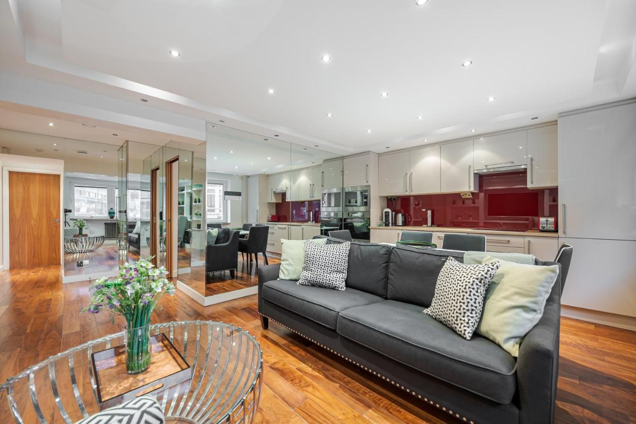 Elegant Ground Floor Apartment With Ac In Knightsbridge Steps Away From Harrods Londres Exterior foto